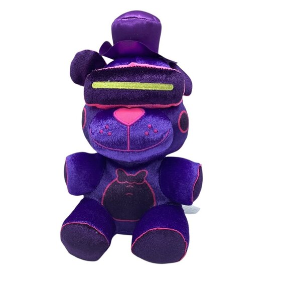Funko Plush: Five Nights At Freddy's VR Freddy Bear Plush Stuffed Toy Purple 8" - Picture 1 of 5